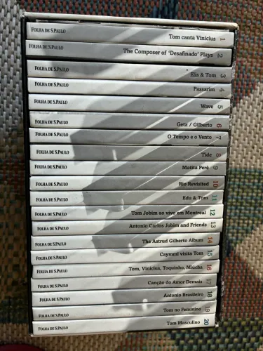 Box 20 cds Tom Jobim