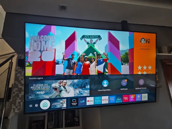 TV 55" 4K Samsung Crystal