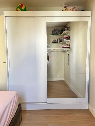 Guarda-roupa solteiro Mobly