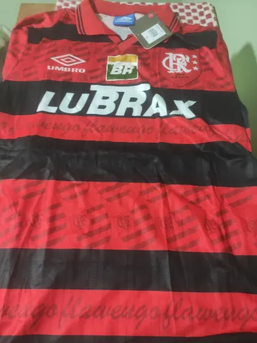 Camisa do Flamengo Lubrax Umbro 