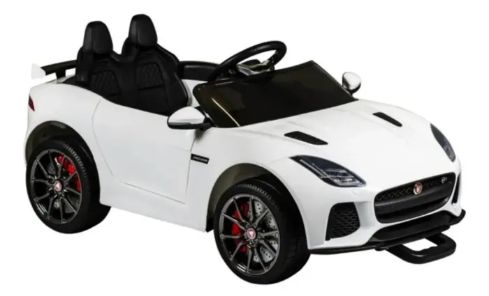 Carro Elétrico Infantil Jaguar Type-R Branco