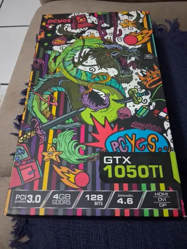 Placa de vídeo pcyes 1050 ti