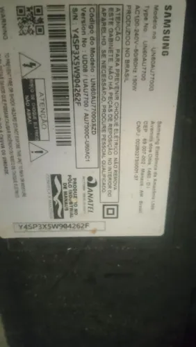 Tv para retirada de peças