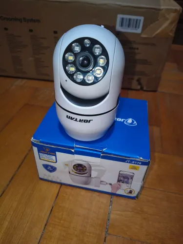 2 Câmeras Wi-Fi Jortan JT-8178 rotação 355°/90°