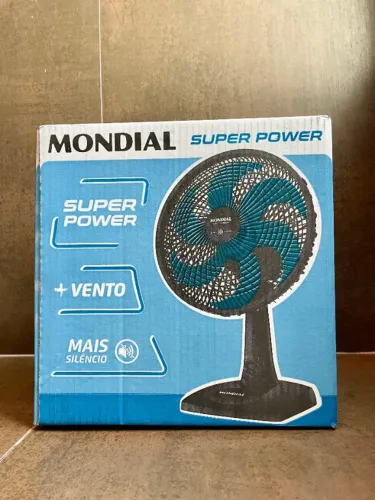Mondial Ventilador de Mesa 30cm Super Power - Novo na Garantia