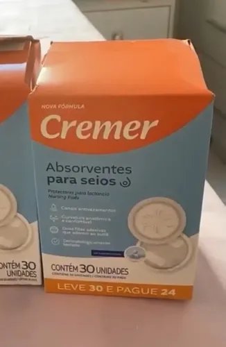 Absorvente para seios 