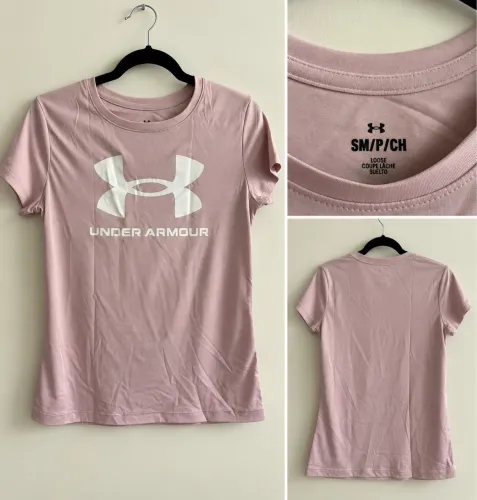Camiseta feminina Under Armour rosa - P