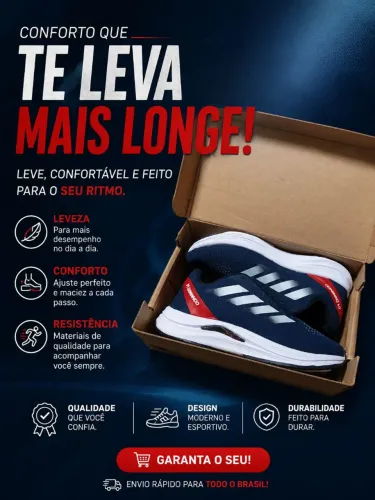 Tênis Damando Nº42 Azul