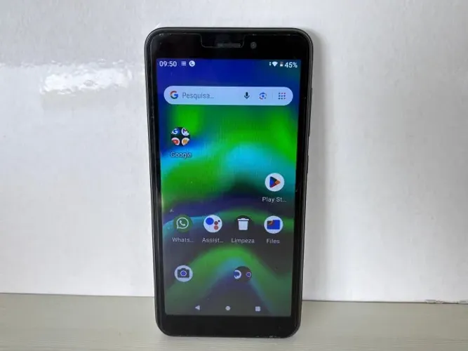 Celular Vovo Fone Idoso 32gb Tela 5 Sos Multilaser 7 meses de uso N Sansung LG Motorola