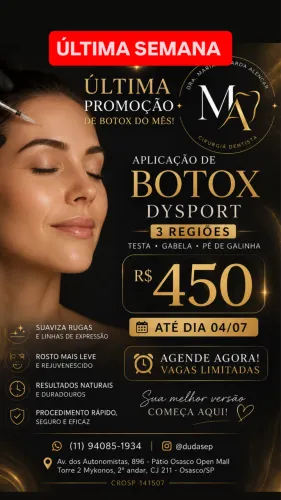 Aplicação de Botox