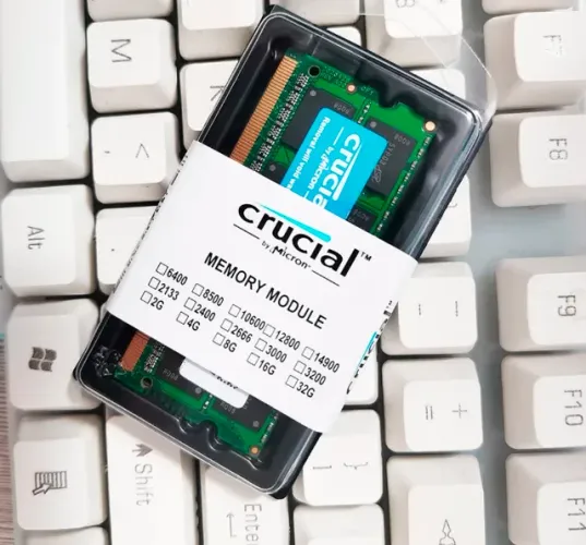 Memória notebook DDR4 2666mhz 4GB Crucial <br>