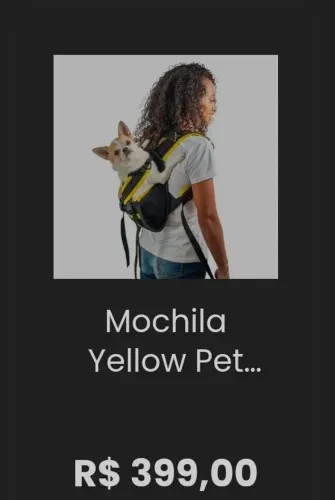 Mochila YellowPet YPET tam P