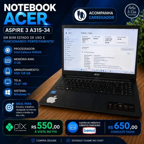 Notebook Aspire 3