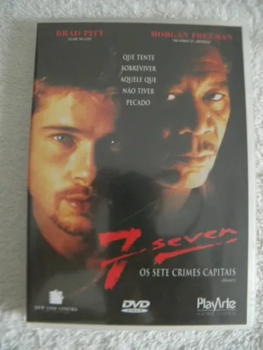 Dvd Seven Os Sete Crimes Capitais (Brad Pitt & Morgan Freeman).