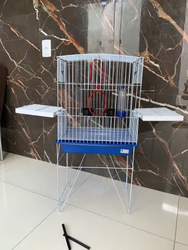 Gaiola Completa C/ Suporte Calopsita Mansa Vivopet