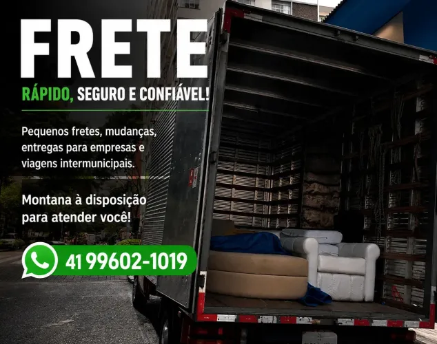 Frete e Mudanças Centro Curitiba e Regiões Próximas