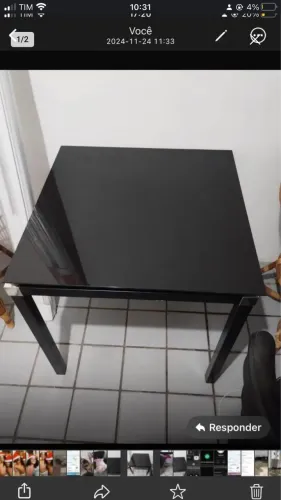 Mesa de vidro