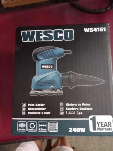 Lixadeira oscilante Wesco 240W 220V (NOVA)