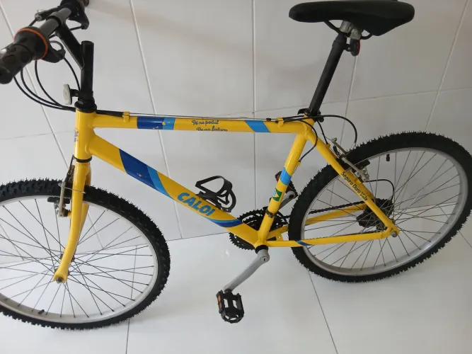 Bicicleta infantil aro 26 caloi banco do Brasil