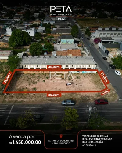 Lote/Terreno à Venda, São Francisco - Boa Vista