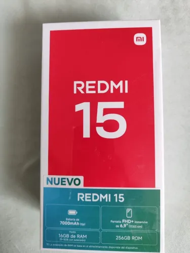 Xiaomi Redmi 15 256gb 16gb Ram