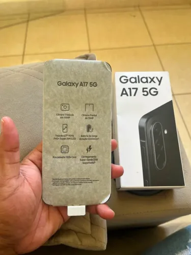 Samsung Galaxy A17 5G - 128GB | 4GB RAM | Lacrado | Completo