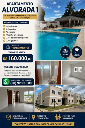 Apartamento Condomínio Alvorada 1