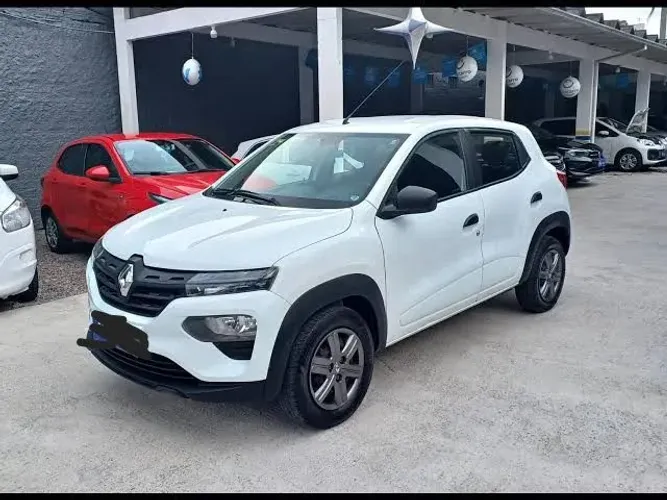 Carro kwid branco