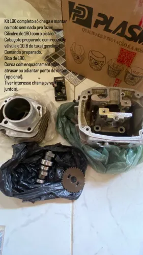 Preparação de motor kit 190
