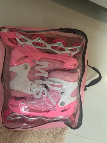 Patins rosa