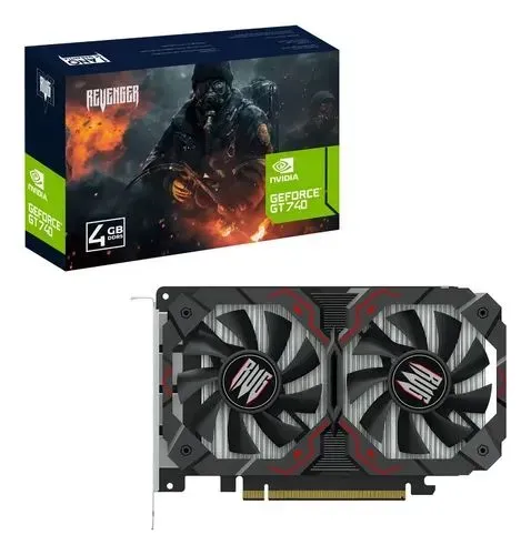 PLACA DE VÍDEO NOVA GT740 4GB DDR5 NA CAIXA