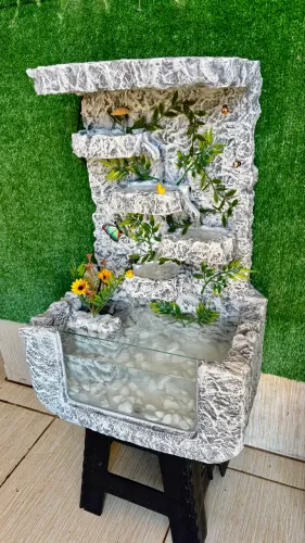 Linda cascata com aquário completa 399$