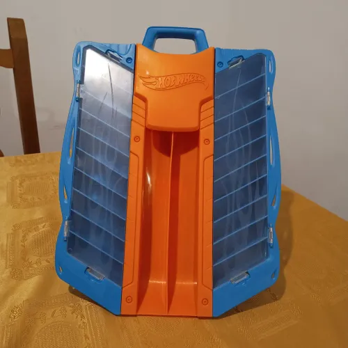 Hotwheels porta carrinho com lançador 