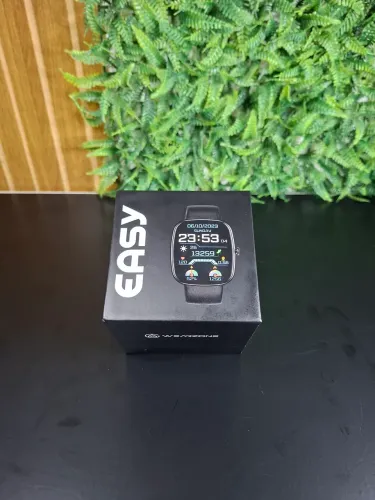 Smartwatch Easy Wearzone | A prova D'Água | 100 modos de esportes | Bateria longa duração