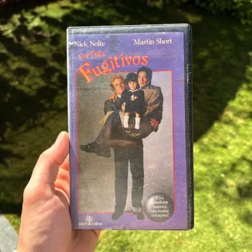 VHS - OS TRÊS FUGITIVOS (Legendado)