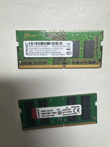 Memória RAM DDR4 Notebook