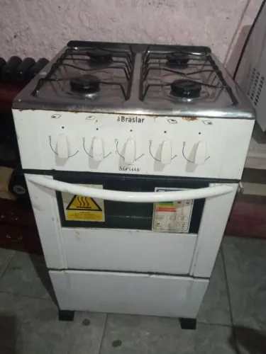 Fogão Braslar 4 bocas com forno