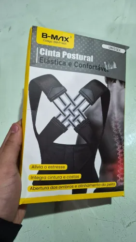 Cinta Postural Elástica e Confortável (TAMANHO XGG)