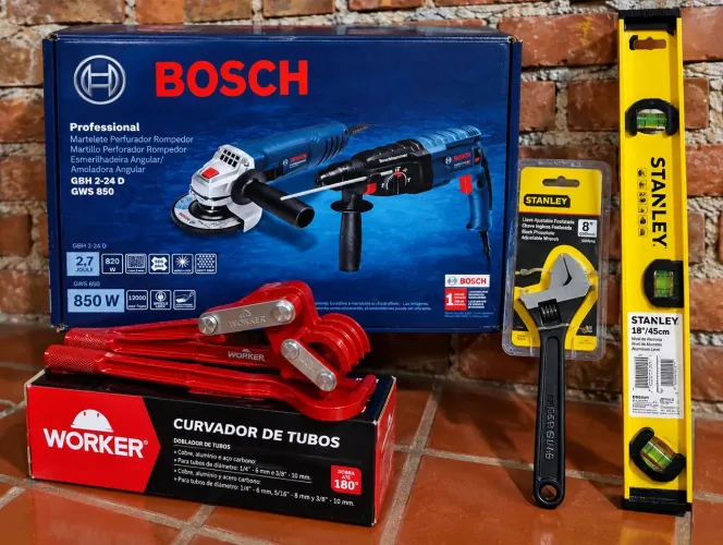Vendo lote de Ferramentas profissionais novas
