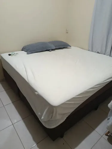 Cama superking frigobar fogao R$ 5K