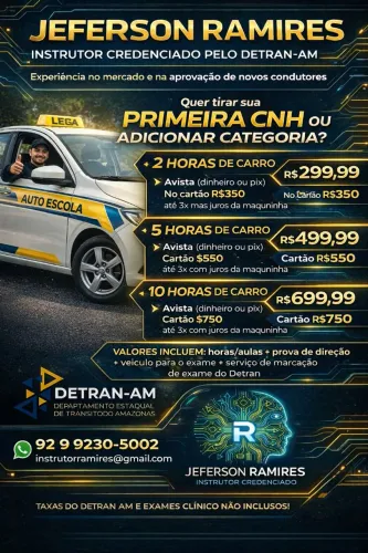 CNH do Brasil - categoria A, B e AB 
