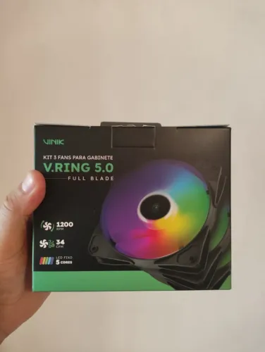 Kit Cooler Fan Gamer Vinik - 3 Unidades