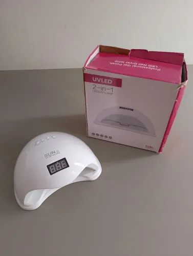 Cabine UV/LED Sun 5 48W Profissional - Secagem Rápida de Gel