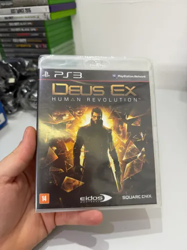 Vendo Deus Ex Human Revolution ps3 Original - Novo Lacrado 