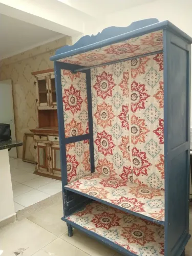Armario decorado madeira - ideal closet