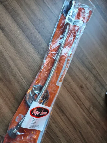 Flexível inox Esteves 40cm com niple 