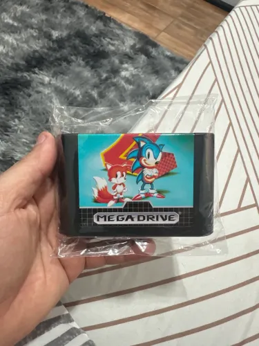 Cartucho sonic 2 original relabel 