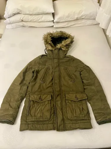 Jaqueta Parka Abercrombie & Fitch Basin Mountain