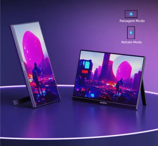 Monitor Portátil ARZOPA Z1F 16,1" IPS 144Hz 1080P 300cd
