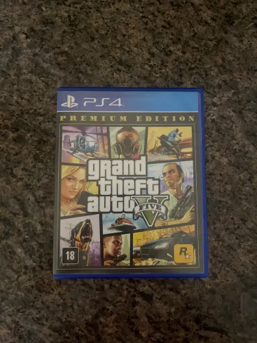 GTA V MÍDIA FÍSICA PS4